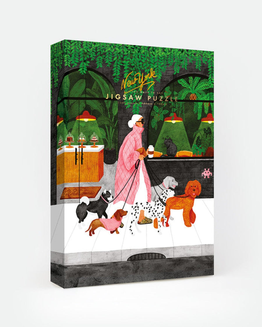 Puzzle adulte moderne et coloré 1000 pièces Dog Sitter