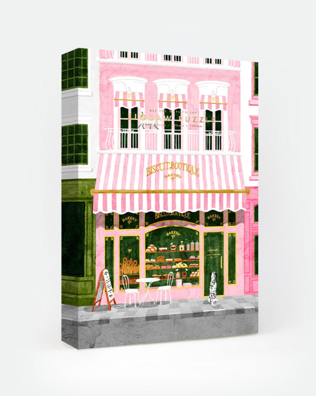 Puzzle 1000 pièces Pink Bakery - All The Ways To Say