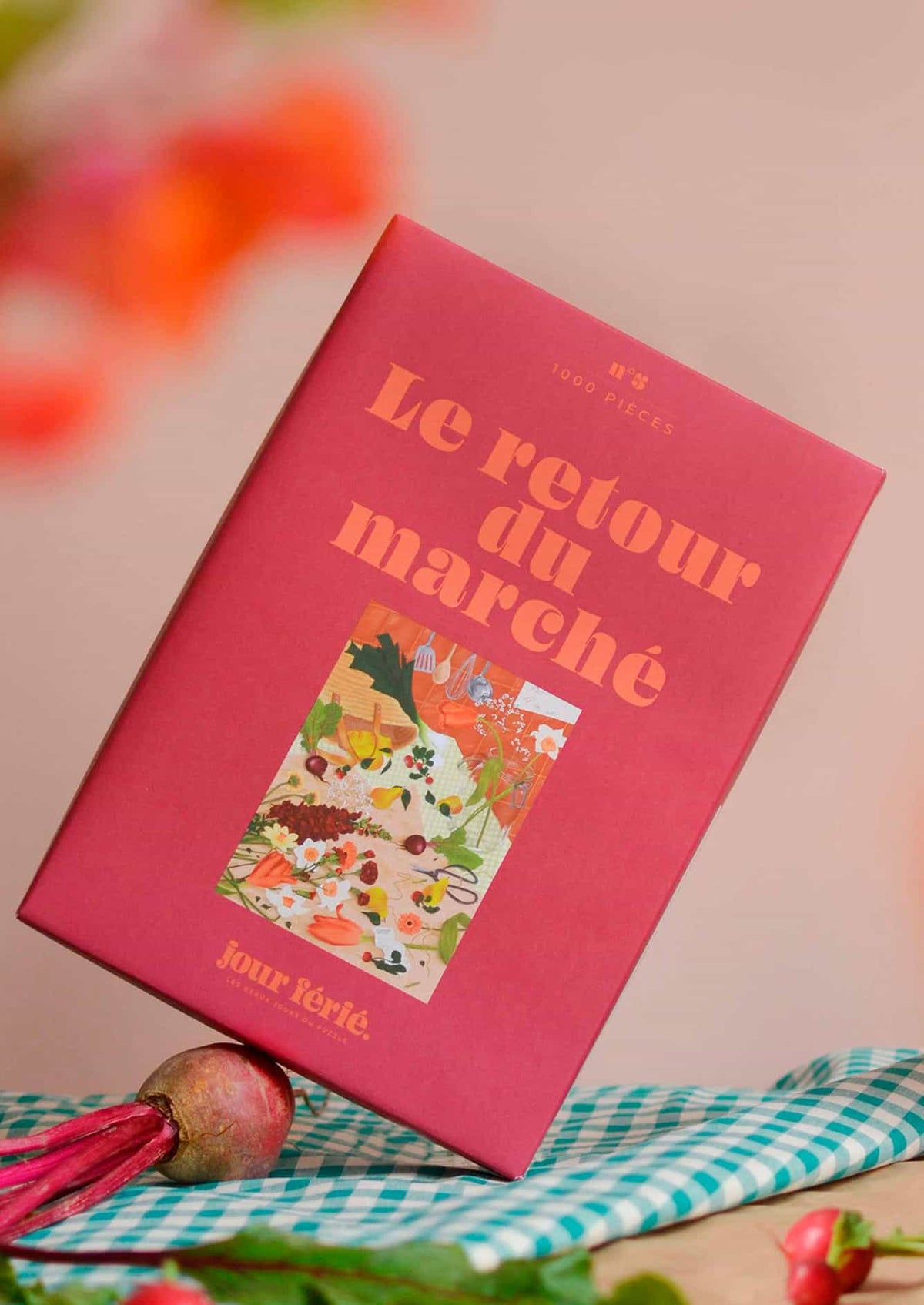 Puzzle 1000 pièces "retour du marché" - Jour Férié