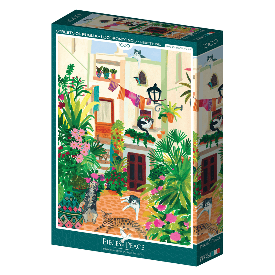 Puzzle adulte paysage italie 1000 pièces - les pouilles
