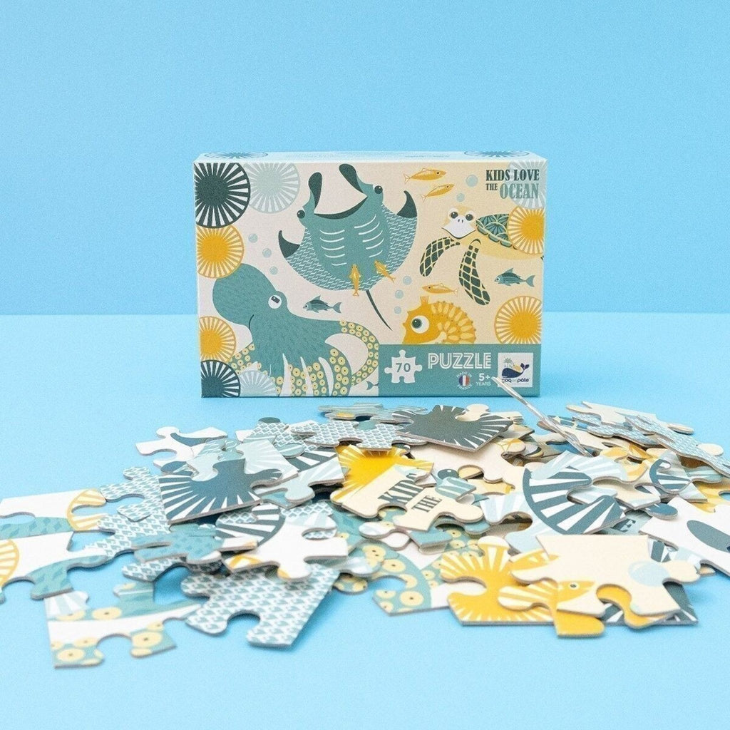 Puzzle enfant océan made in france - coq en pâte