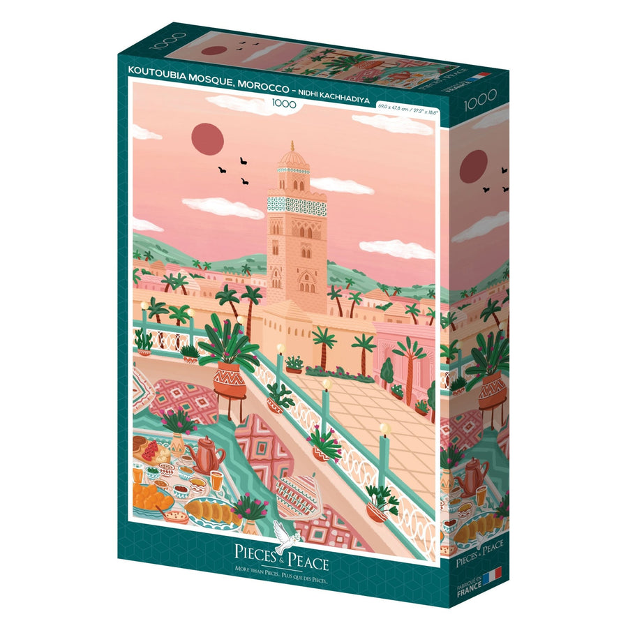 Puzzle mosquée au Maroc - 1000 pièces