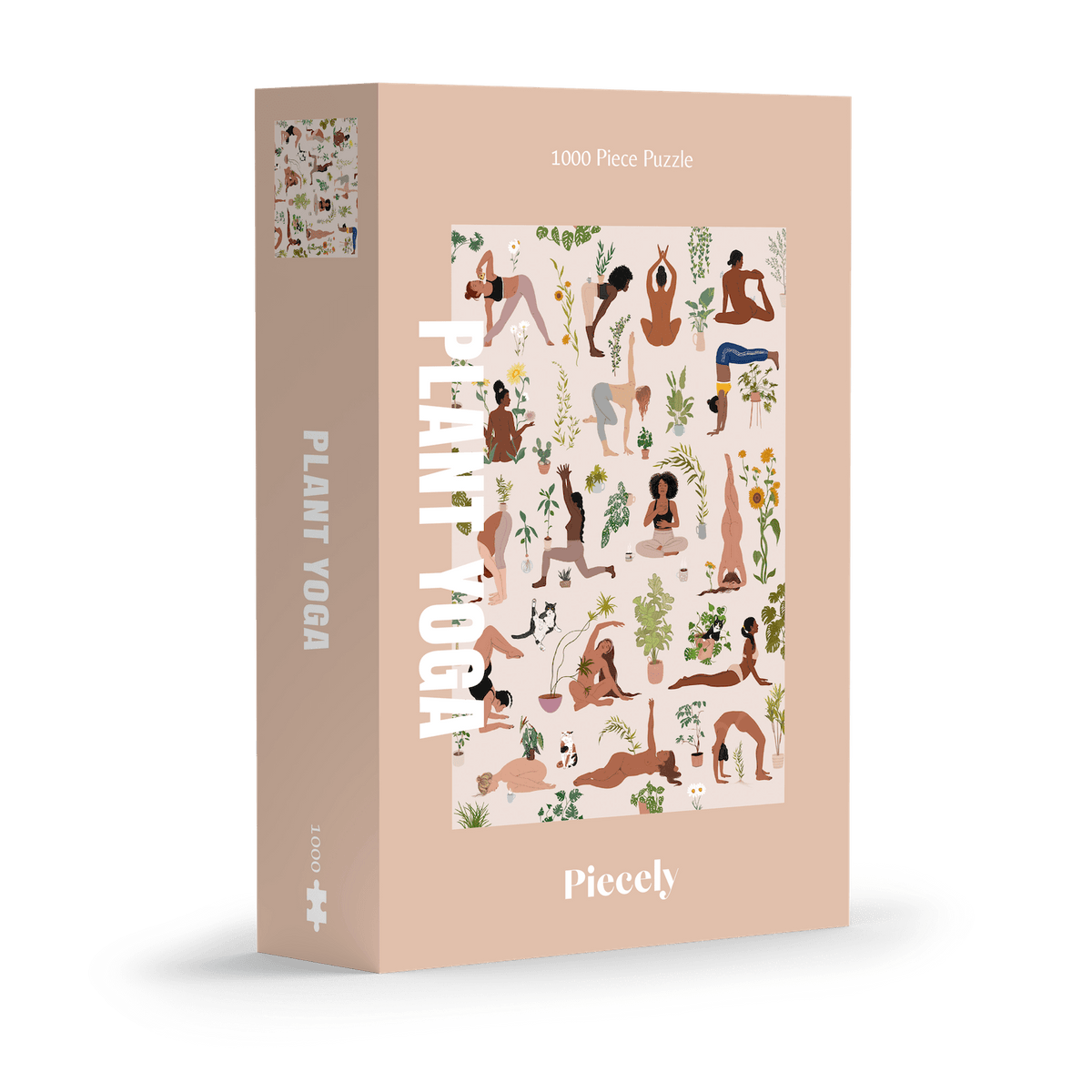 Puzzle zen 1000 pièces Plant Yoga - Piecely
