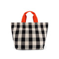 Sac cabas femme Tina Big Vichy Greige