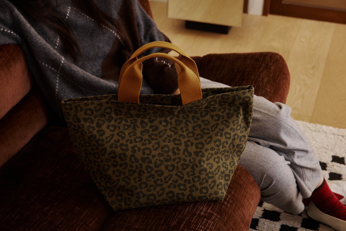 Sac cabas femme Tina Graou Olive - vue 4