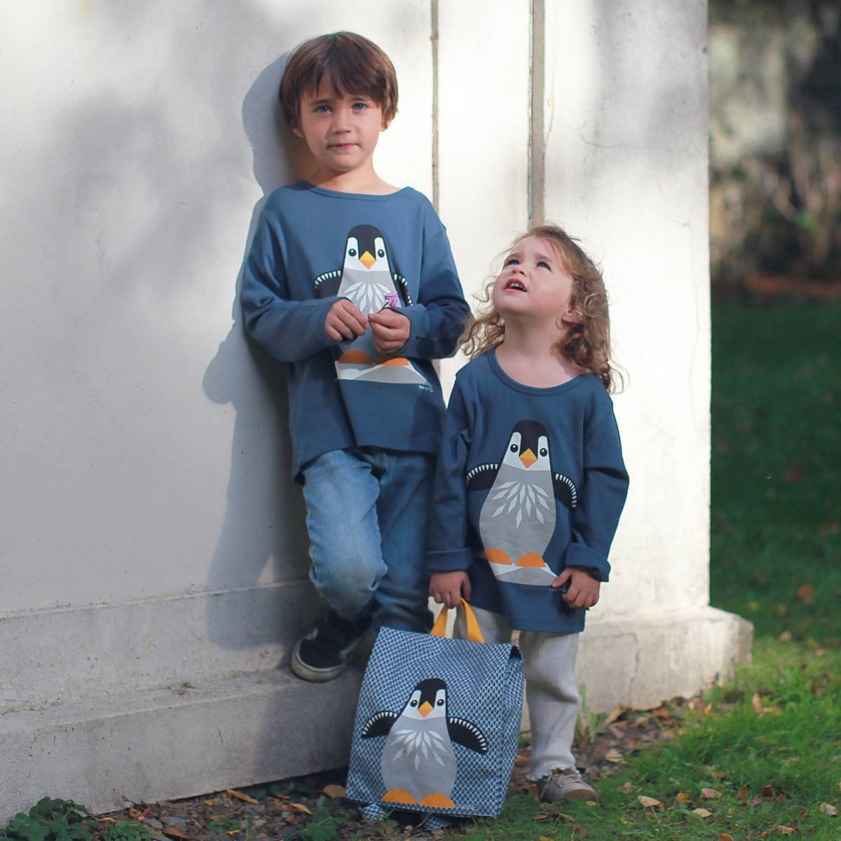 Sac à dos enfant / cartable maternelle pingouin - coq en pâte