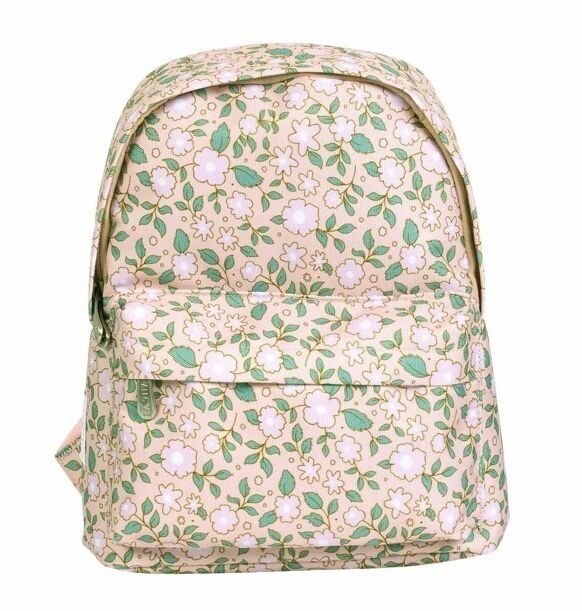 Sac à dos enfant fille fleurs rose - a little lovely company