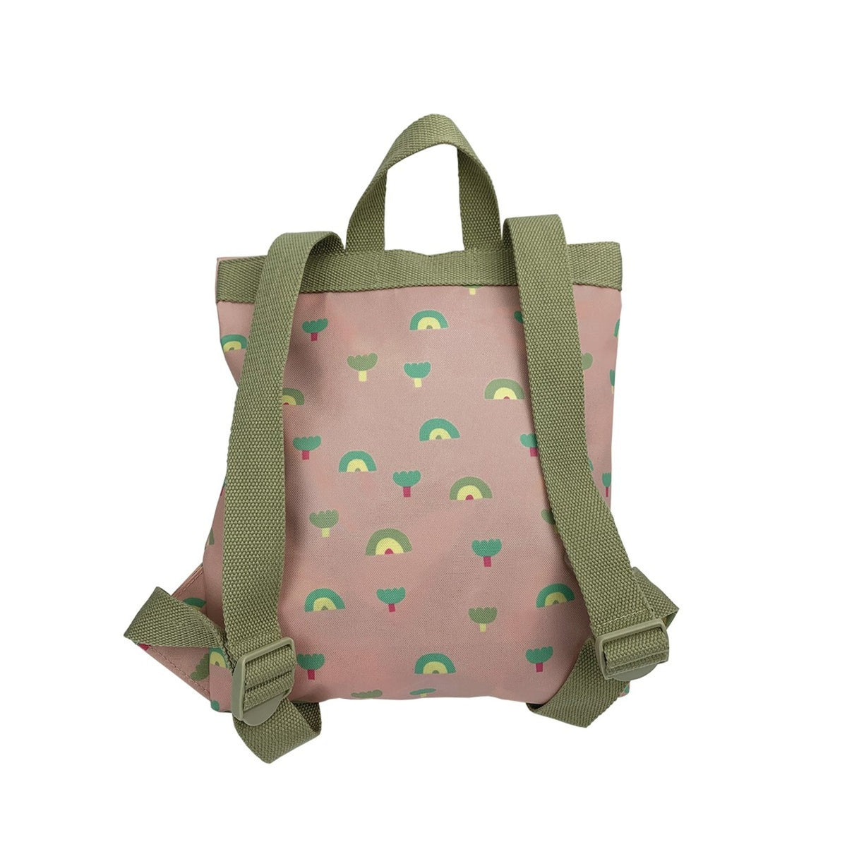 Sac à dos enfant mini coursier arc - en - ciel en coton - petit jour
