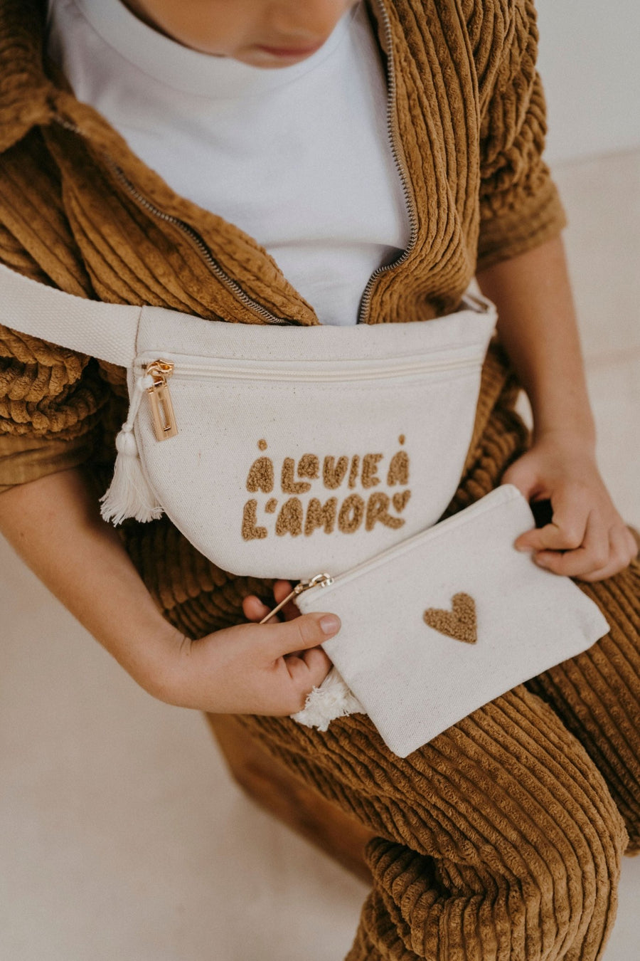 Sac banane enfant à la vie à l'amor