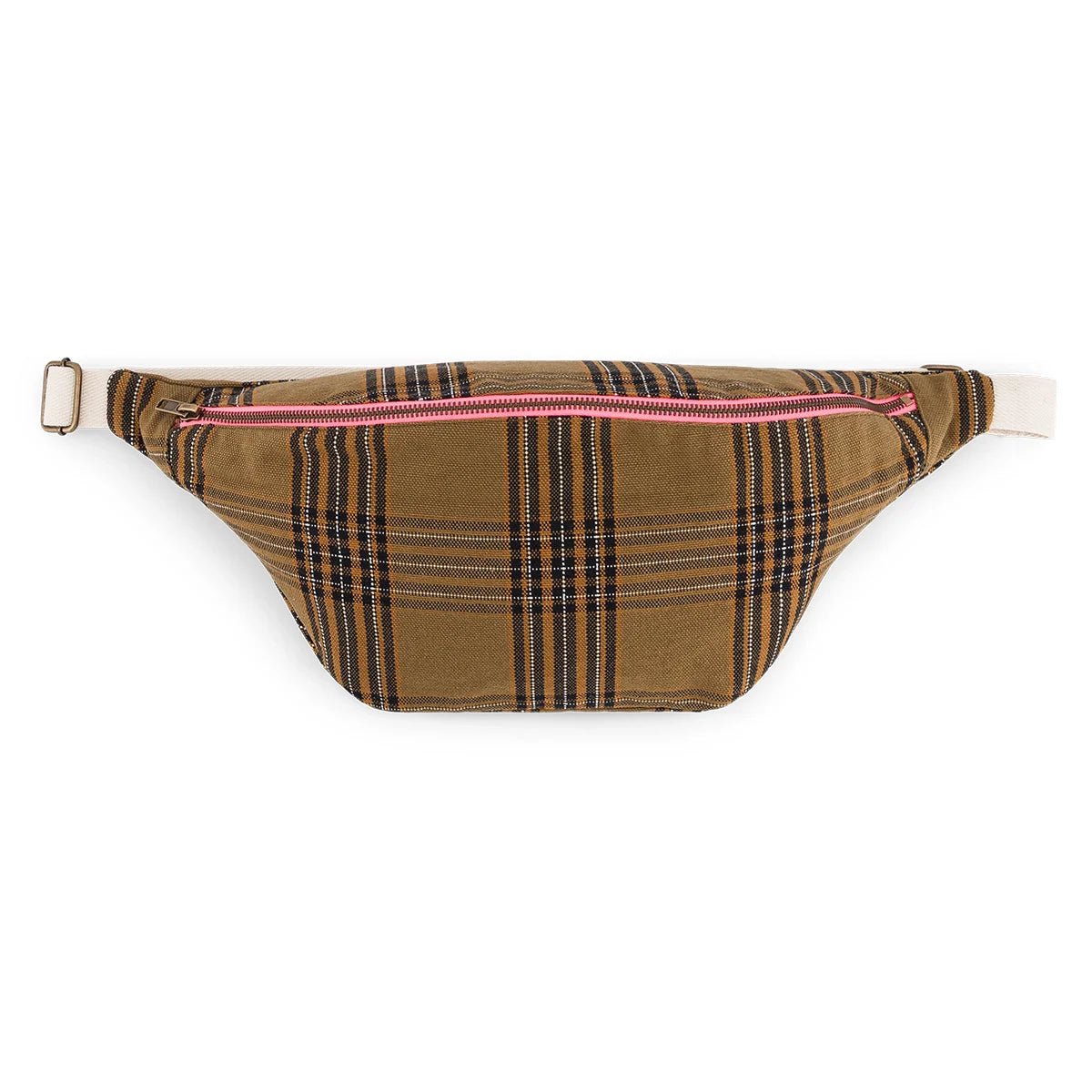 Sac banane femme Tartan - Rose in April
