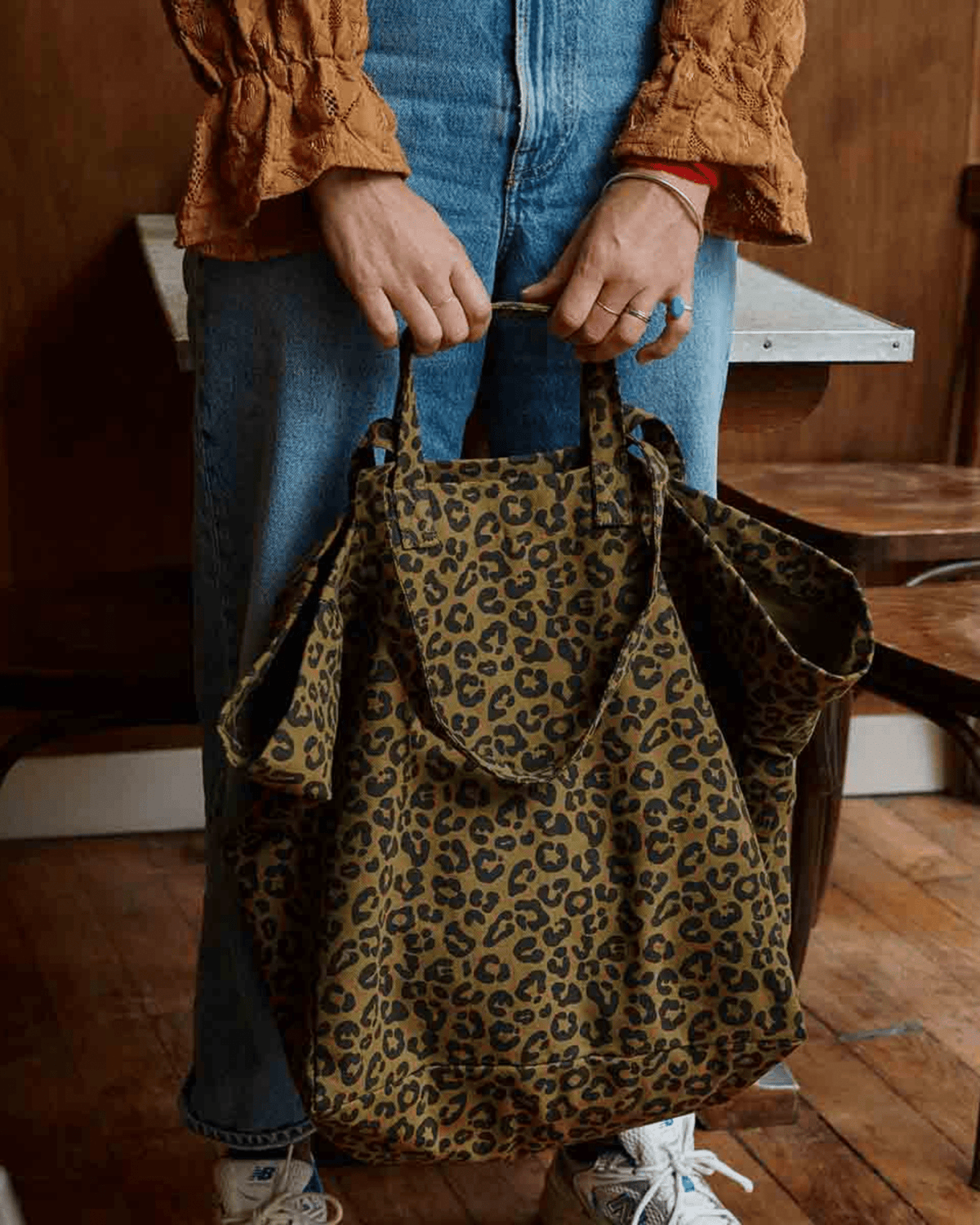Sac Rose in April léopard - Elisa Olive