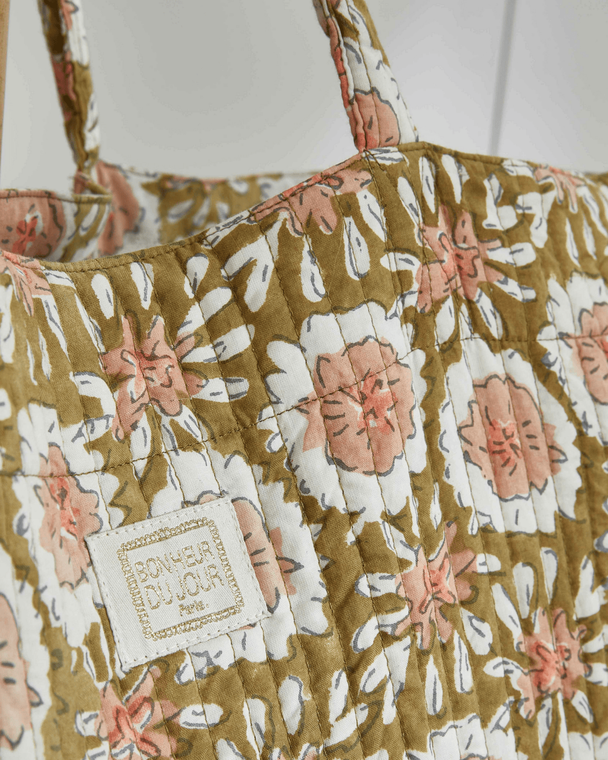 Sac matelassé femme margotte olive - bonheur du jour