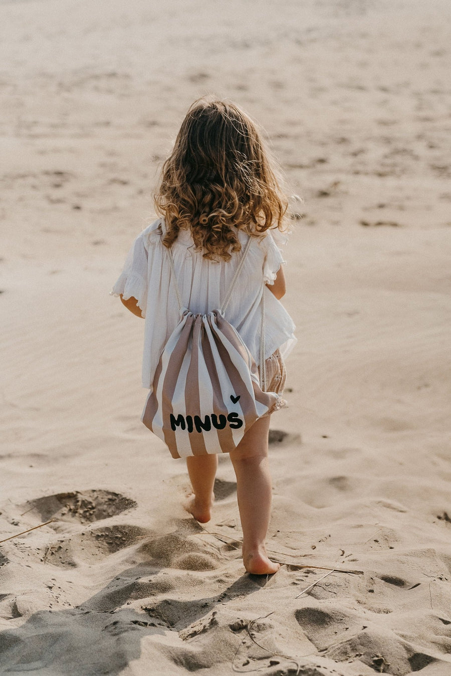 Sac cordon enfant rose