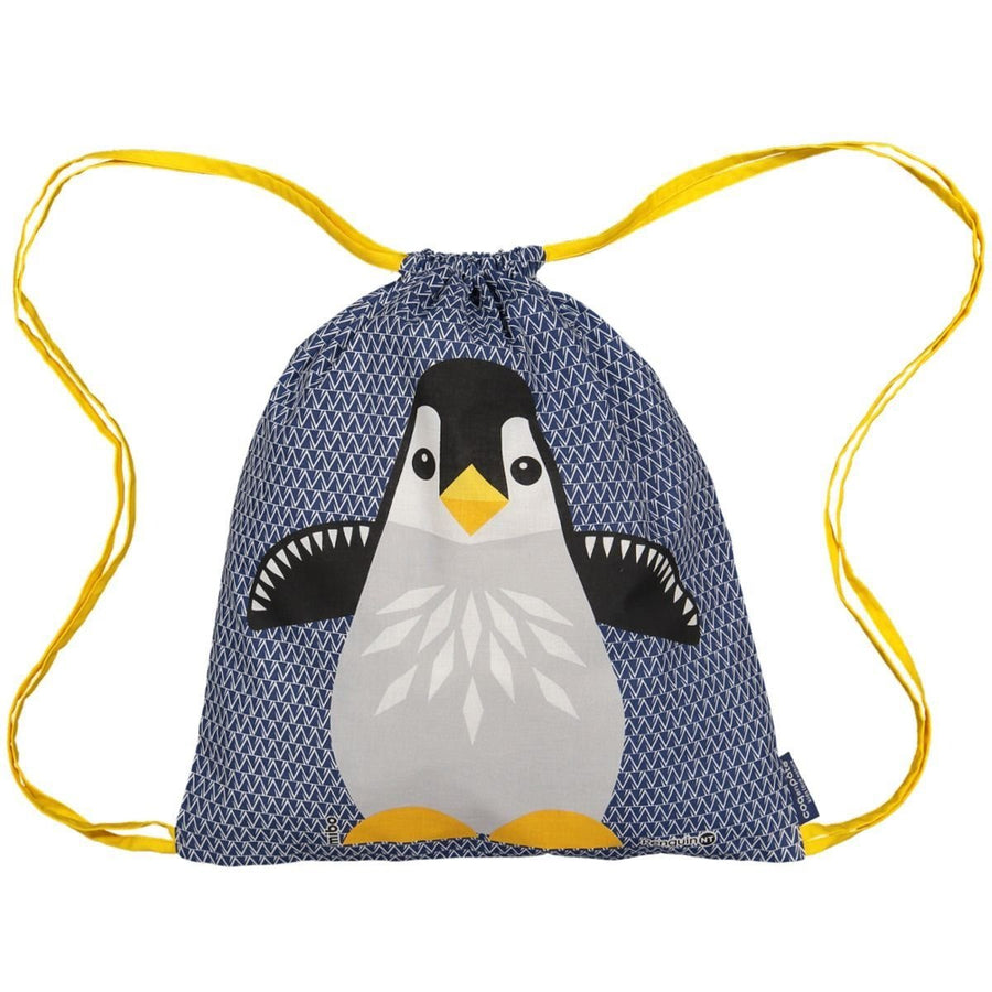 Sac d'activité pingouin en coton