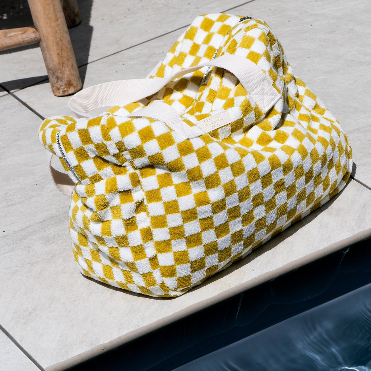 Sac week-end et sac de plage en éponge, 5 coloris - vue 12
