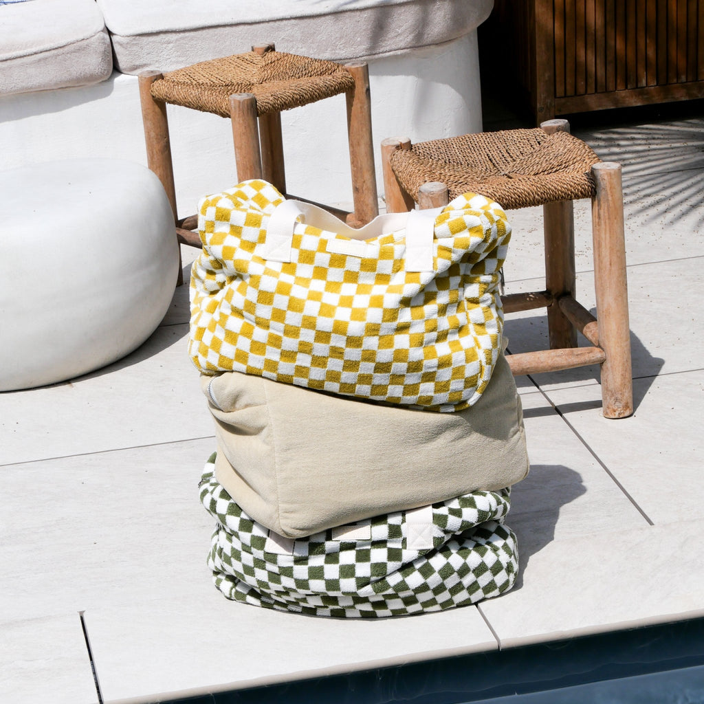 Sac week-end et sac de plage en éponge, 5 coloris - vue 9