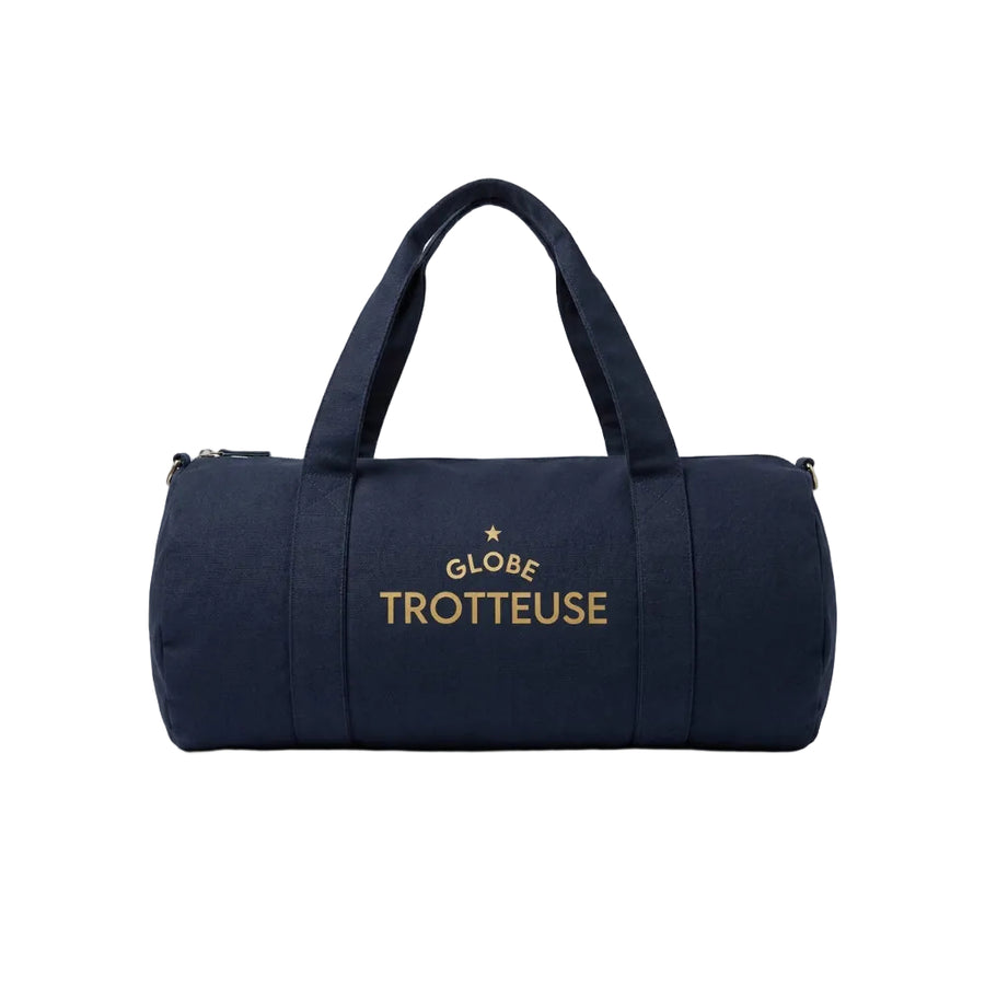 Sac polochon week-end globe trotteuse en tissu