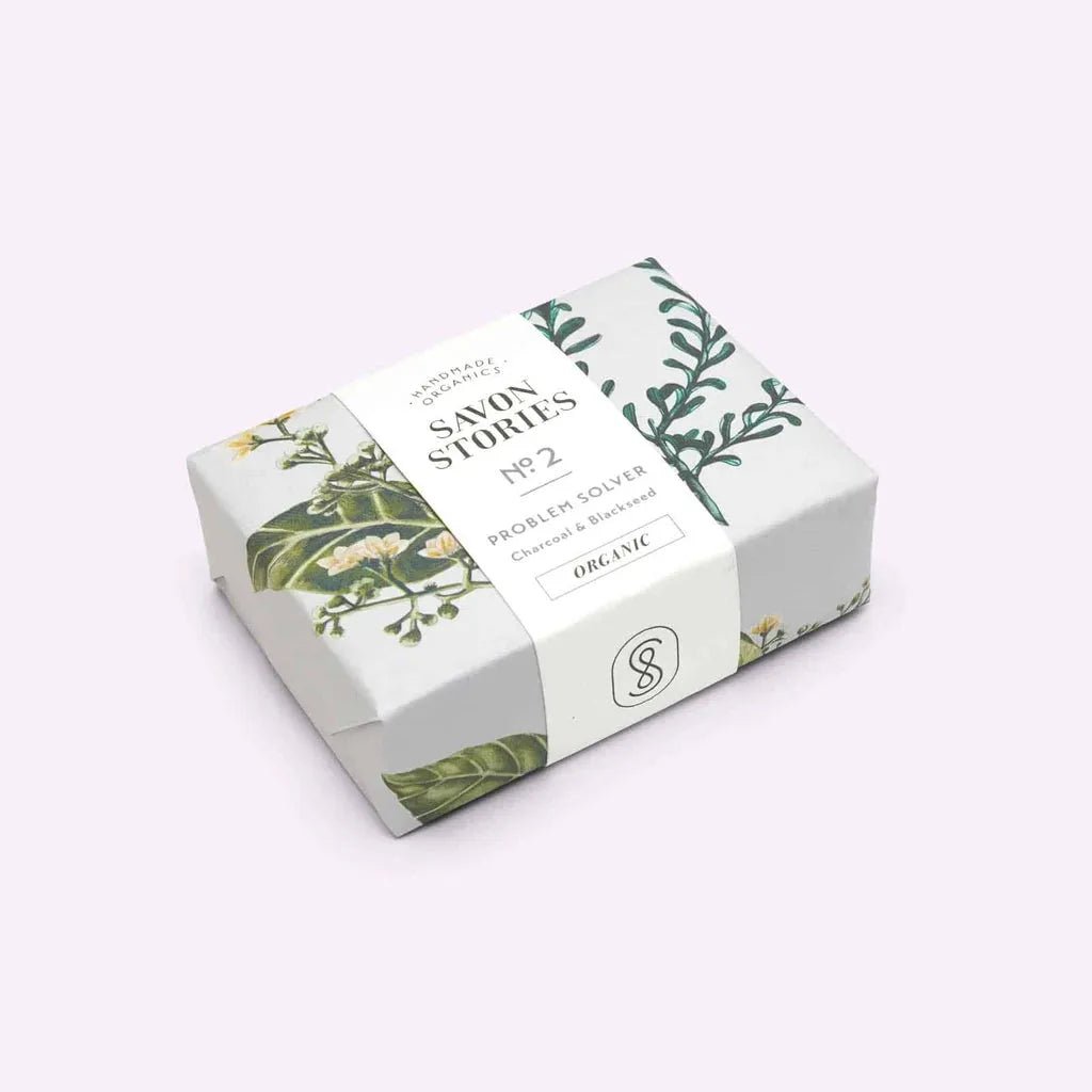 Savon bio & naturel détox au charbon "le régulateur" - savon stories