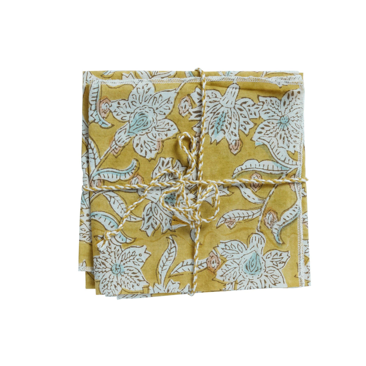 Serviette de table lotus absynthe - Lot de 2 Bonheur du Jour