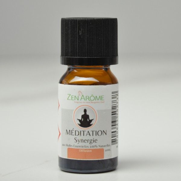 Synergie d'huiles essentielles méditation