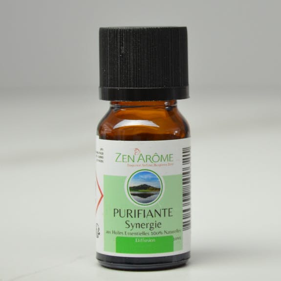 Synergie d'huiles essentielles purifiante