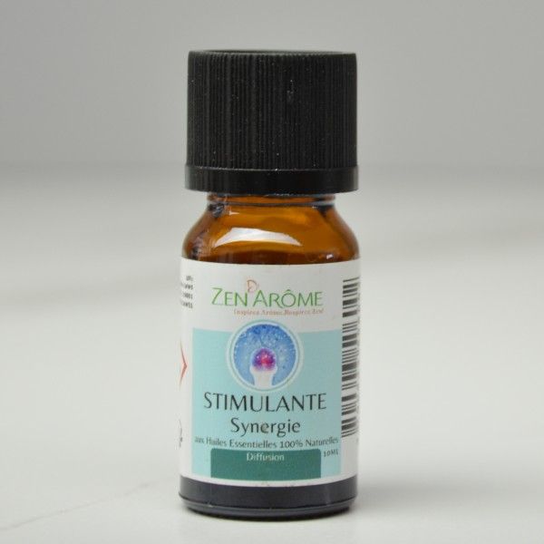 Synergie d'huiles essentielles stimulante