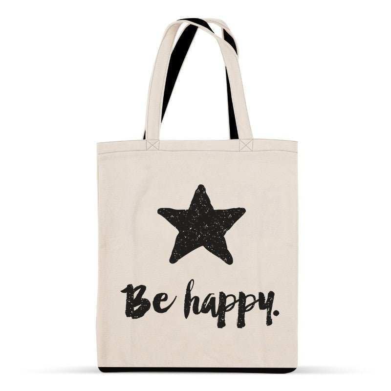 Tote - bag be happy - label' tour