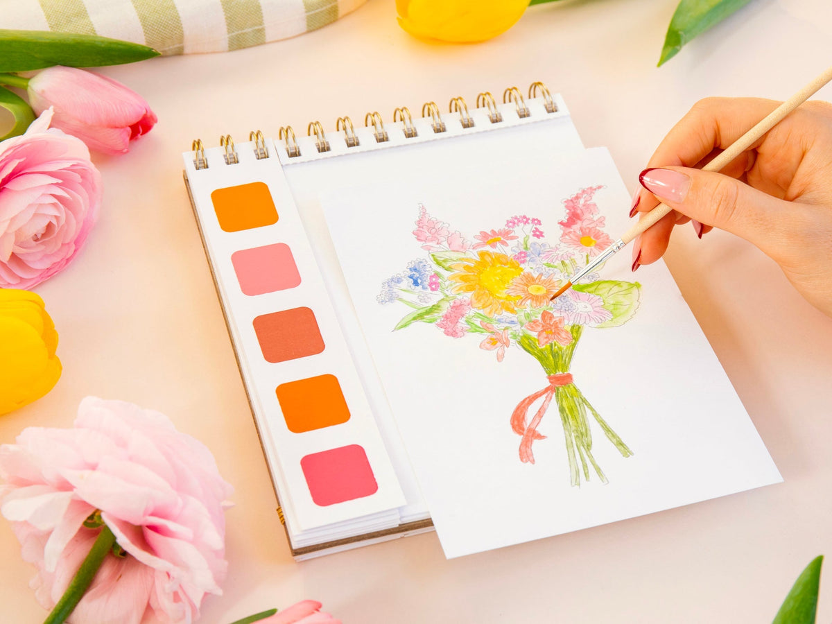 Travel Book aquarelle Secret Garden