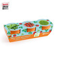 Trio de plantes gourmandes - radis et capucine