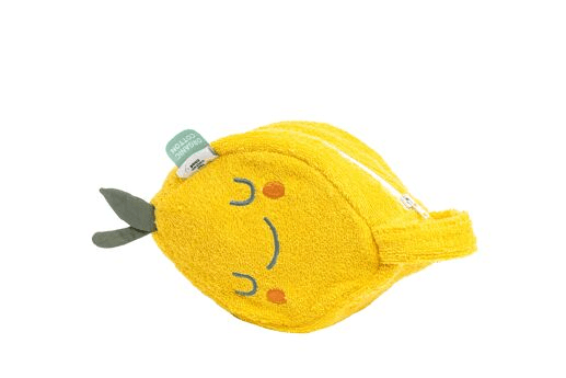 Trousse de toilette enfant lemon en éponge