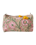 Trousse de toilette imprimée fleurie fidji - claire beaugrand