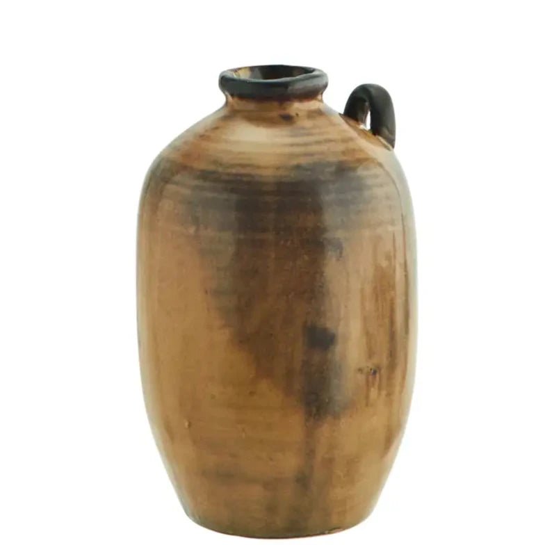Vase en grès naturel