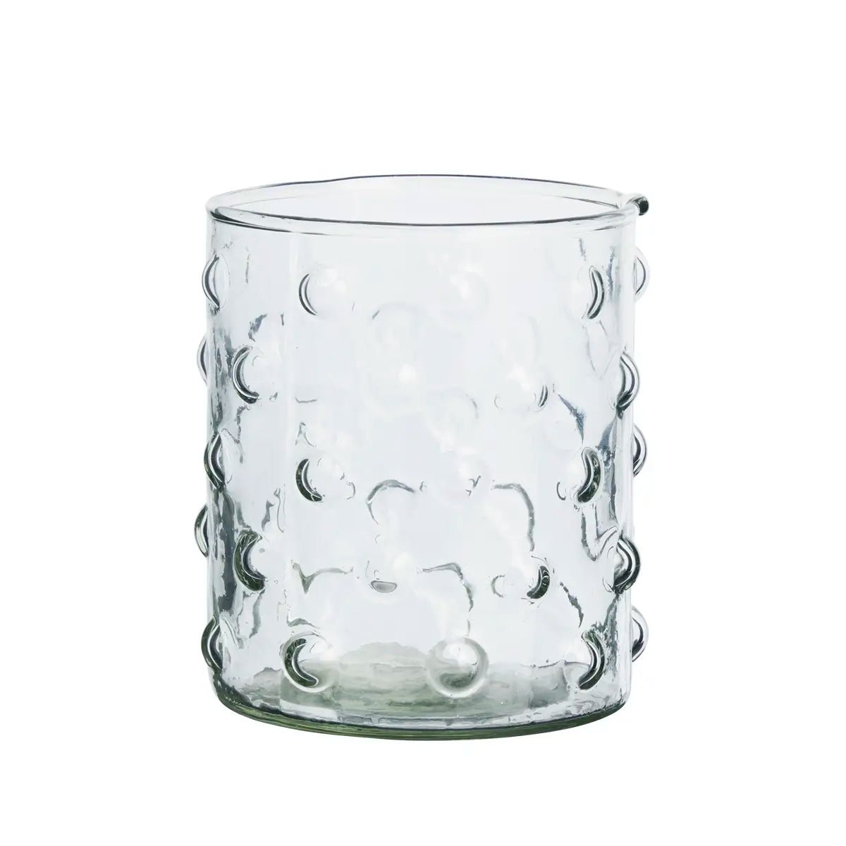 Verre à pois en verre recyclé - Madam Stoltz